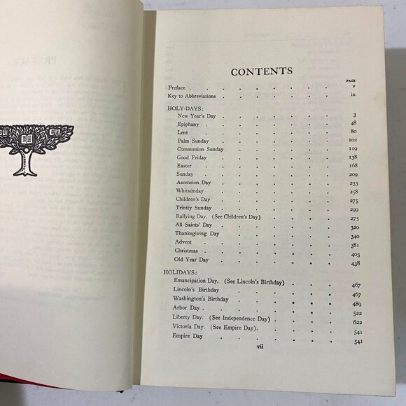 Holy Days and Holidays Hardcover Edward M. Deems Antique Book 1900s - Picture 7 of 14